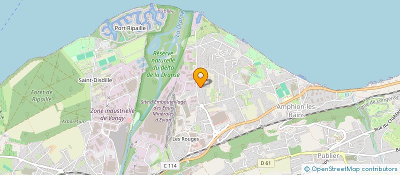 localisation de l'entreprise O LEMAN  PUBLIER