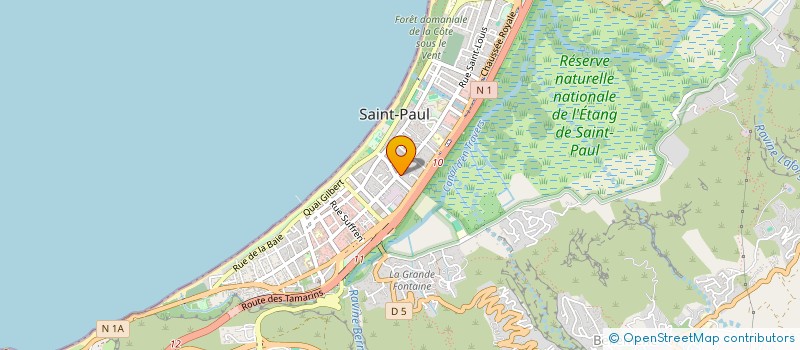 localisation de l'entreprise O LES P'TITES MAINS CREATIVES à SAINT-PAUL