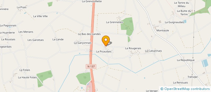 localisation de l'entreprise O'LINE SERVICES  BAIN-DE-BRETAGNE