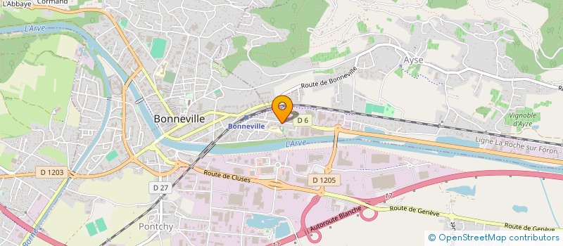 localisation de l'entreprise O LIT DAYS  BONNEVILLE