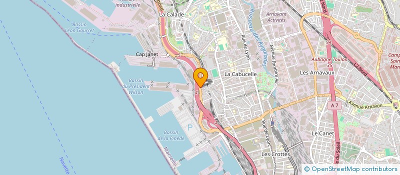 localisation de l'entreprise O'LITTO à MARSEILLE