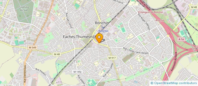 localisation de l'entreprise O-LIVE PRODUCTIONS  RONCHIN