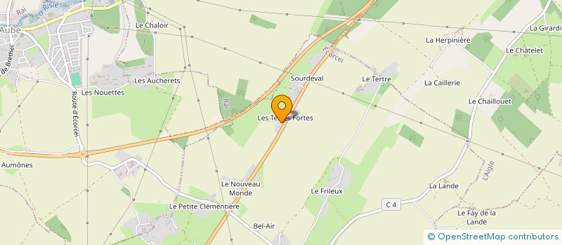 localisation de l'entreprise O'LIVIER à BEAUFAI