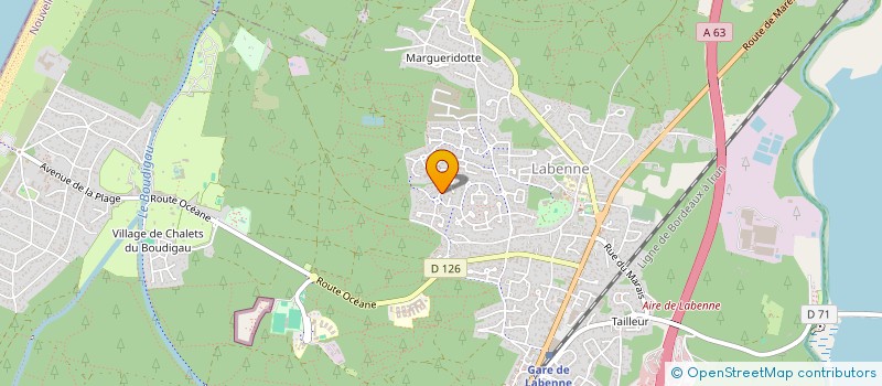 localisation de l'entreprise O'LOLA à LABENNE
