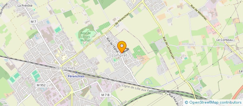 localisation de l'entreprise O LOMPRET'POTES  LOMPRET