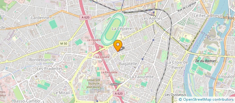 localisation de l'entreprise O.M. 31 à TOULOUSE