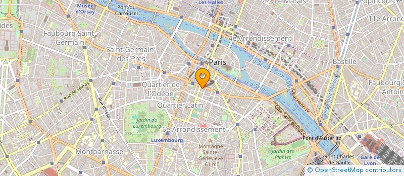 localisation de l'entreprise O.M. à PARIS