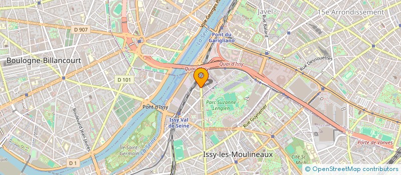 localisation de l'entreprise O&M ENTERPRISES à ISSY-LES-MOULINEAUX