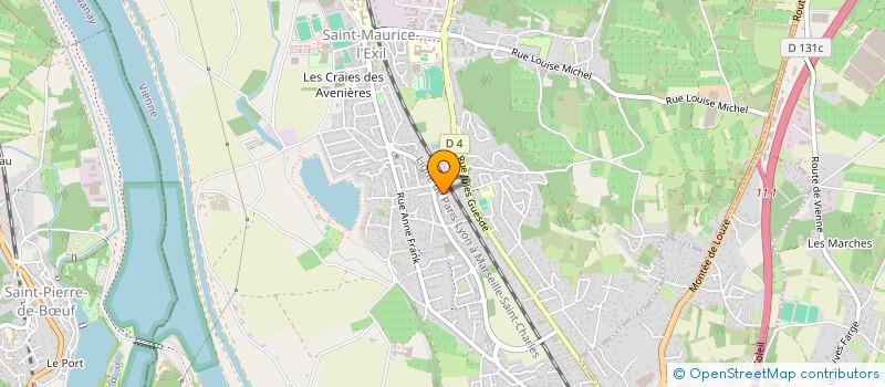 localisation de l'entreprise O.M.F  SAINT-MAURICE-L'EXIL