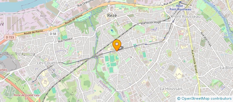 localisation de l'entreprise O.M. IMPORT  REZE