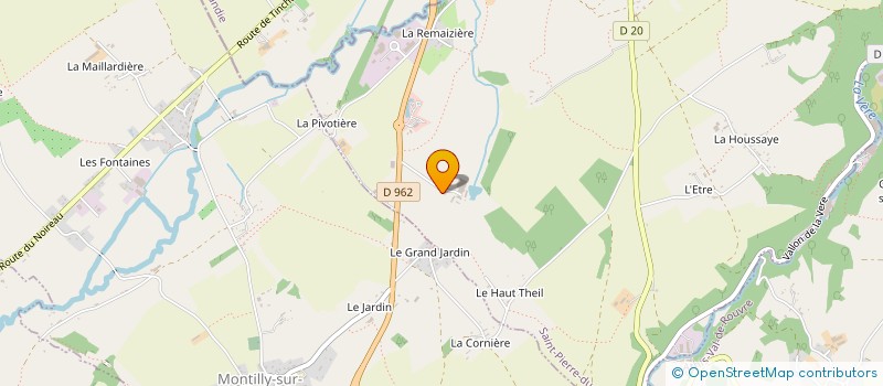 localisation de l'entreprise O.M.L à SAINT-PIERRE-DU-REGARD
