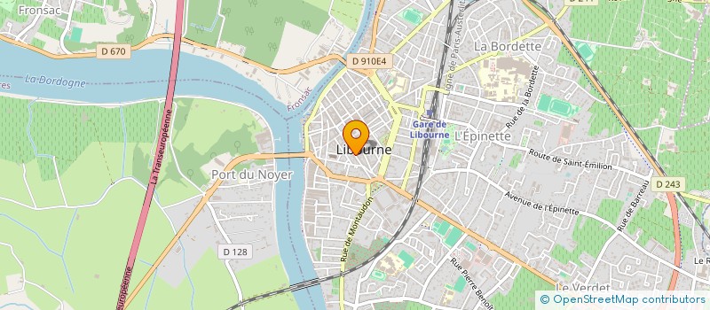 localisation de l'entreprise O.M LUXURY  LIBOURNE