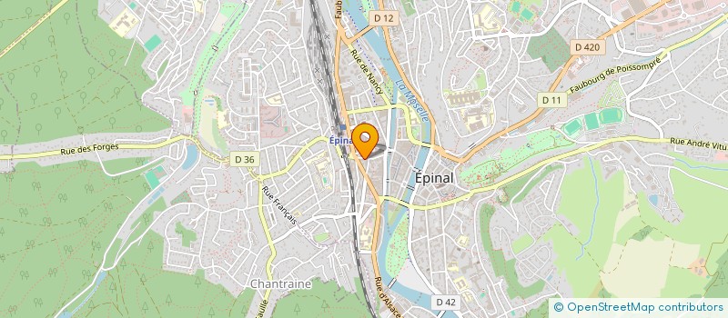 localisation de l'entreprise O.M.N. INVESTISSEMENT à EPINAL