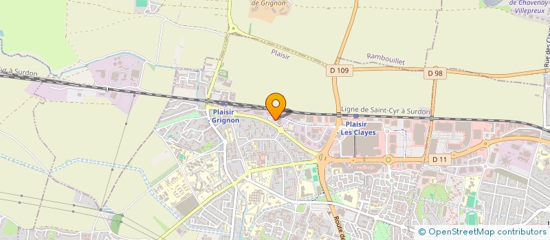 localisation de l'entreprise O + M OPERATION + MAINTENANCE à PLAISIR