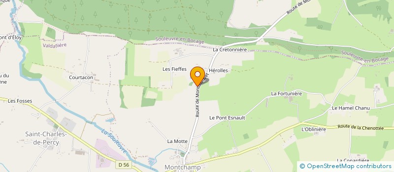 localisation de l'entreprise O MAGASIN D ELODIE  VALDALLIERE