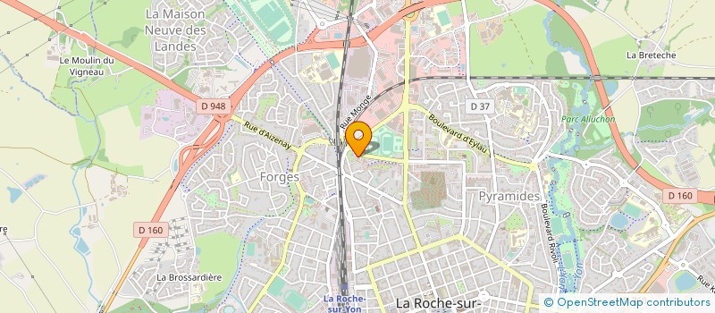 localisation de l'entreprise O MAIOR E DEUS à LA ROCHE-SUR-YON