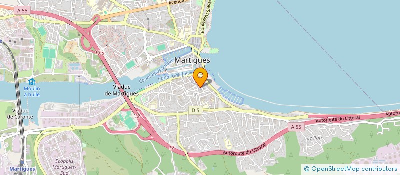 localisation de l'entreprise O MAJESTIC à MARTIGUES