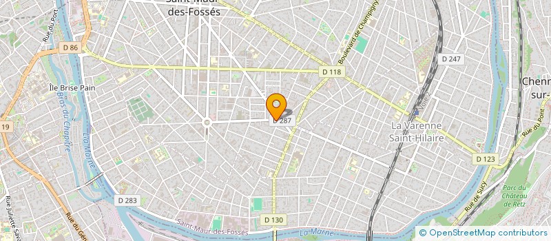 localisation de l'entreprise O MAKI THAII à SAINT-MAUR-DES-FOSSES