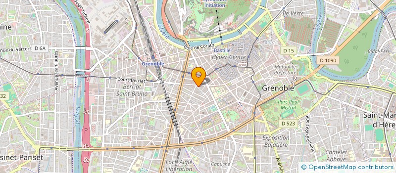 localisation de l'entreprise O MALE à GRENOBLE