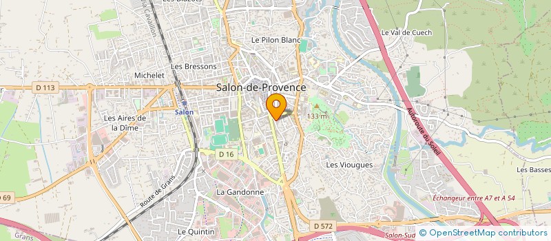 localisation de l'entreprise O'MANAI à SALON-DE-PROVENCE