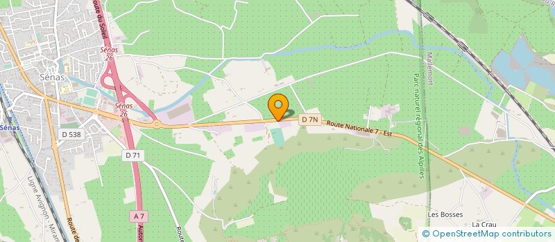 localisation de l'entreprise O'MANAI  SENAS