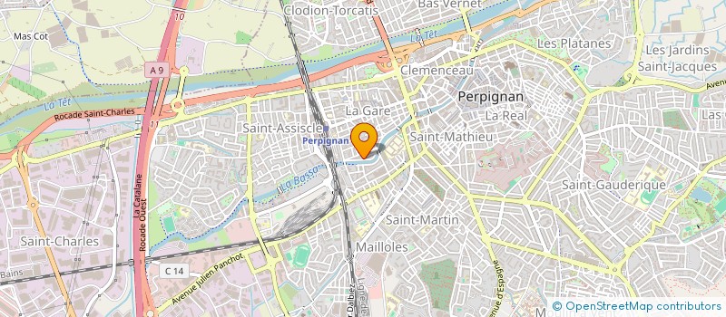 localisation de l'entreprise O'MARA PLUS  PERPIGNAN