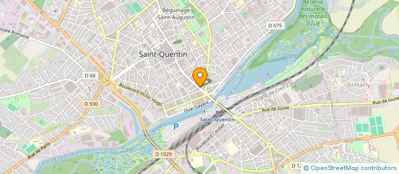 localisation de l'entreprise O MARAVILHA à SAINT-QUENTIN