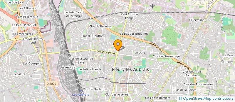 localisation de l'entreprise O MARCHE  FLEURY-LES-AUBRAIS