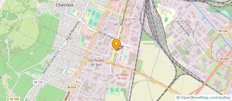 localisation de l'entreprise O'MARKET à CHENOVE