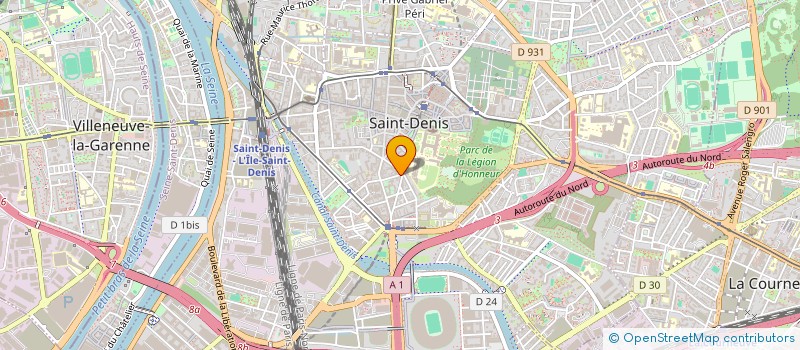 localisation de l'entreprise O'MARKET à SAINT-DENIS