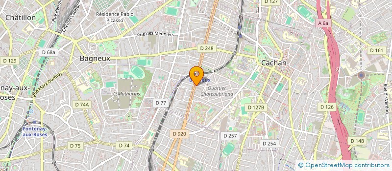 localisation de l'entreprise O MARKET  CACHAN