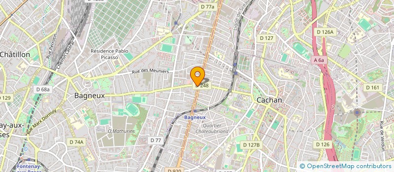 localisation de l'entreprise O MASSARA à BAGNEUX