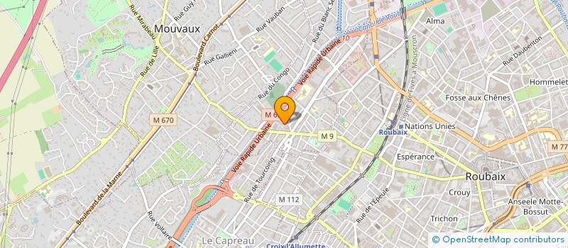 localisation de l'entreprise O MAX  TOURCOING