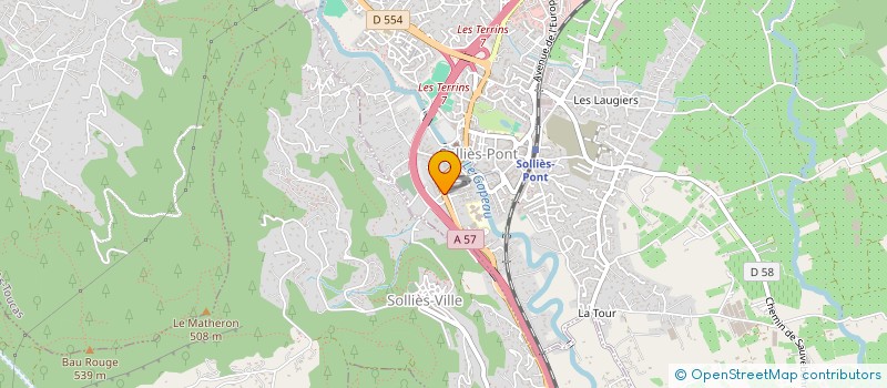 localisation de l'entreprise O'MELILOU  SOLLIES-PONT