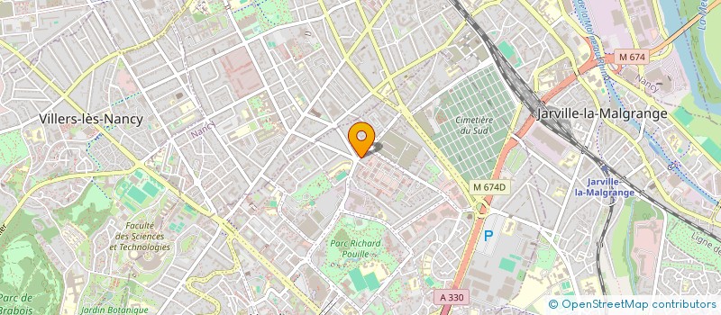 localisation de l'entreprise O'MELIS à VANDŒUVRE-LES-NANCY
