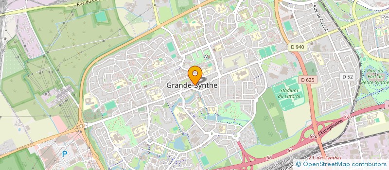 localisation de l'entreprise O MELO MAN  GRANDE-SYNTHE