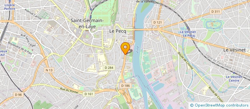 localisation de l'entreprise O MENU  LE PECQ