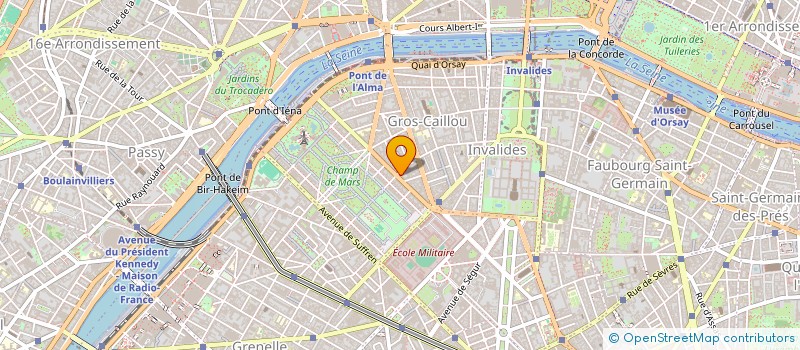 localisation de l'entreprise O'MESSI  PARIS