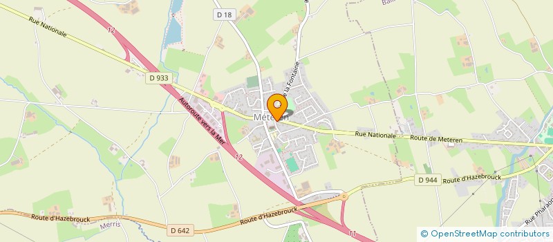 localisation de l'entreprise O'METEREN  METEREN