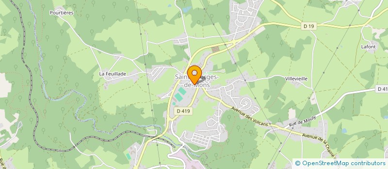 localisation de l'entreprise O MILLIMETRE  SAINT-GEORGES-DE-MONS