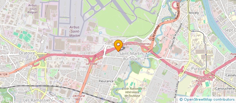 localisation de l'entreprise O MIX DES FILLES  TOULOUSE