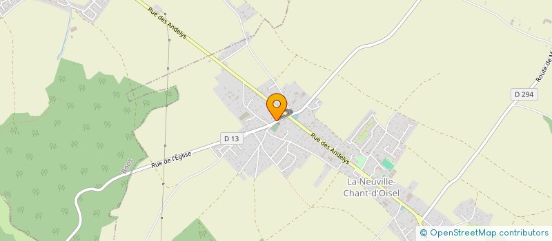 localisation de l'entreprise O MONT DELICE  LA NEUVILLE-CHANT-D'OISEL