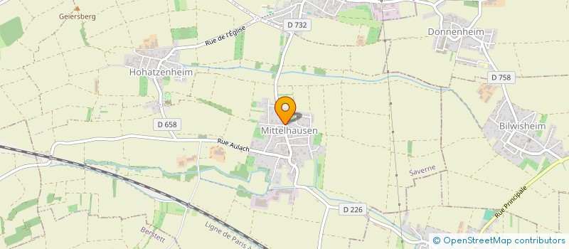 localisation de l'entreprise O MONT FROMAGE  WINGEN-SUR-MODER