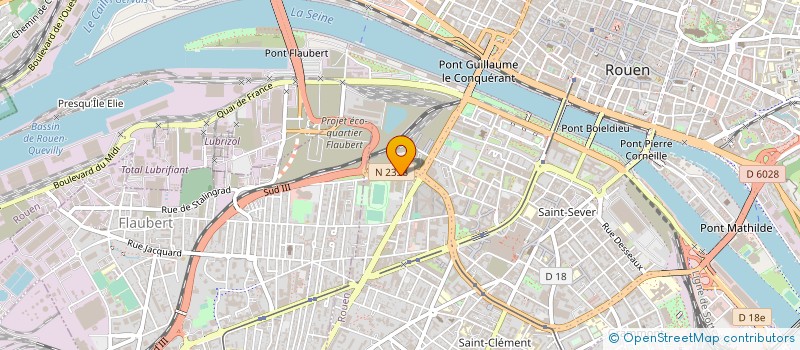 localisation de l'entreprise O'MOON à ROUEN