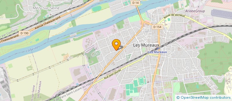 localisation de l'entreprise O MUR O LUTINS à LES MUREAUX