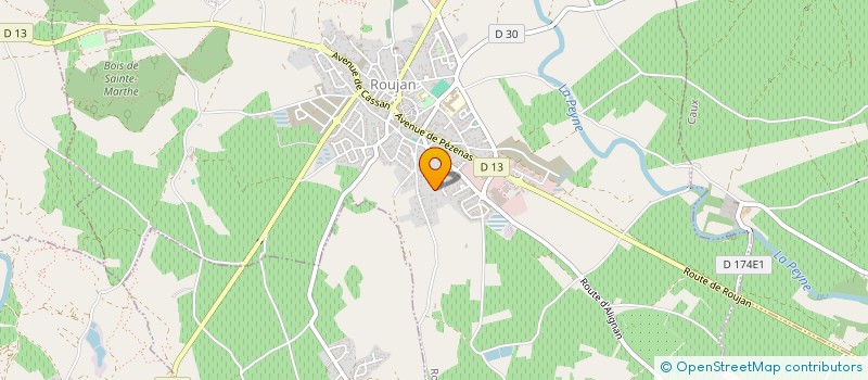 localisation de l'entreprise O MURMURES DES OLIVIERS  ROUJAN