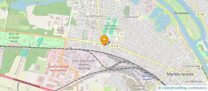 localisation de l'entreprise O'MY CAB  CLAYES-SOUS-BOIS (LES)