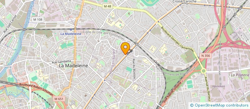 localisation de l'entreprise O.N.E.R.I.S. OPTIMISATION NORD ENERGIES RENOUVELABLES & ISOLATION à LILLE