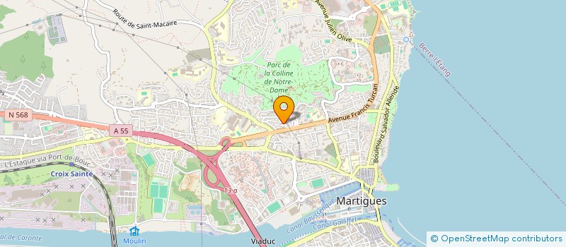 localisation de l'entreprise O.N.G KASSOUMAYE-PROVENCE INT. à MARTIGUES