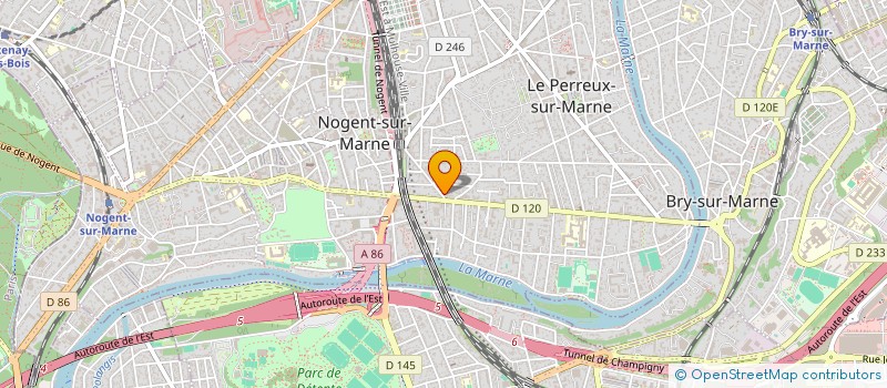 localisation de l'entreprise O'NAAN  LE PERREUX-SUR-MARNE